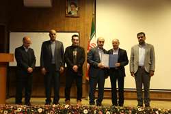 مراسم تکریم دکتر مسعود حسینی سروری و معارفه دکتر سعید کریمی نسب به عنوان رئیس دانشکده فنی و مهندسی دانشگاه شهید باهنر کرمان 